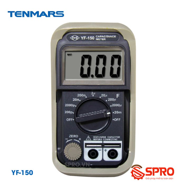 Đồng hồ đo điện trở, điện dung Tenmars YF-150 (200p~20mF) 1 đồng hồ đo điện trở