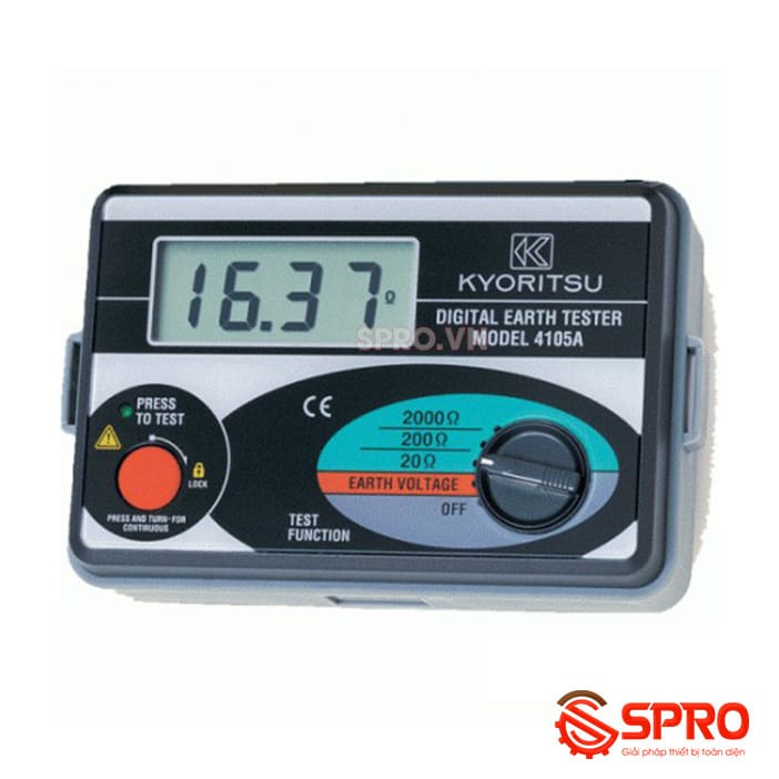 Đồng hồ đo điện trở đất Kyoritsu 4105A 1 đồng hồ đo điện trở