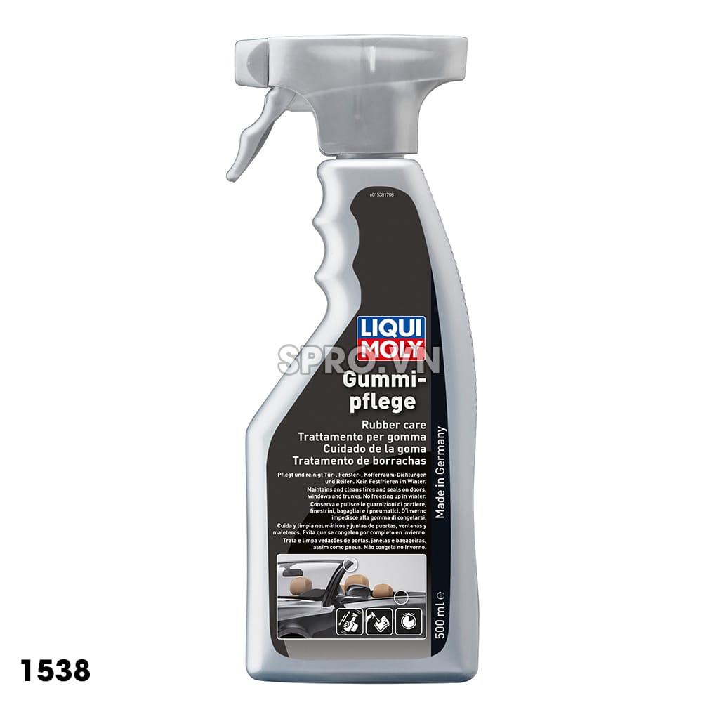 Hóa chất bảo dưỡng cao su Liqui Moly 1538 500ml 10 Hóa chất bão dưỡng cao su
