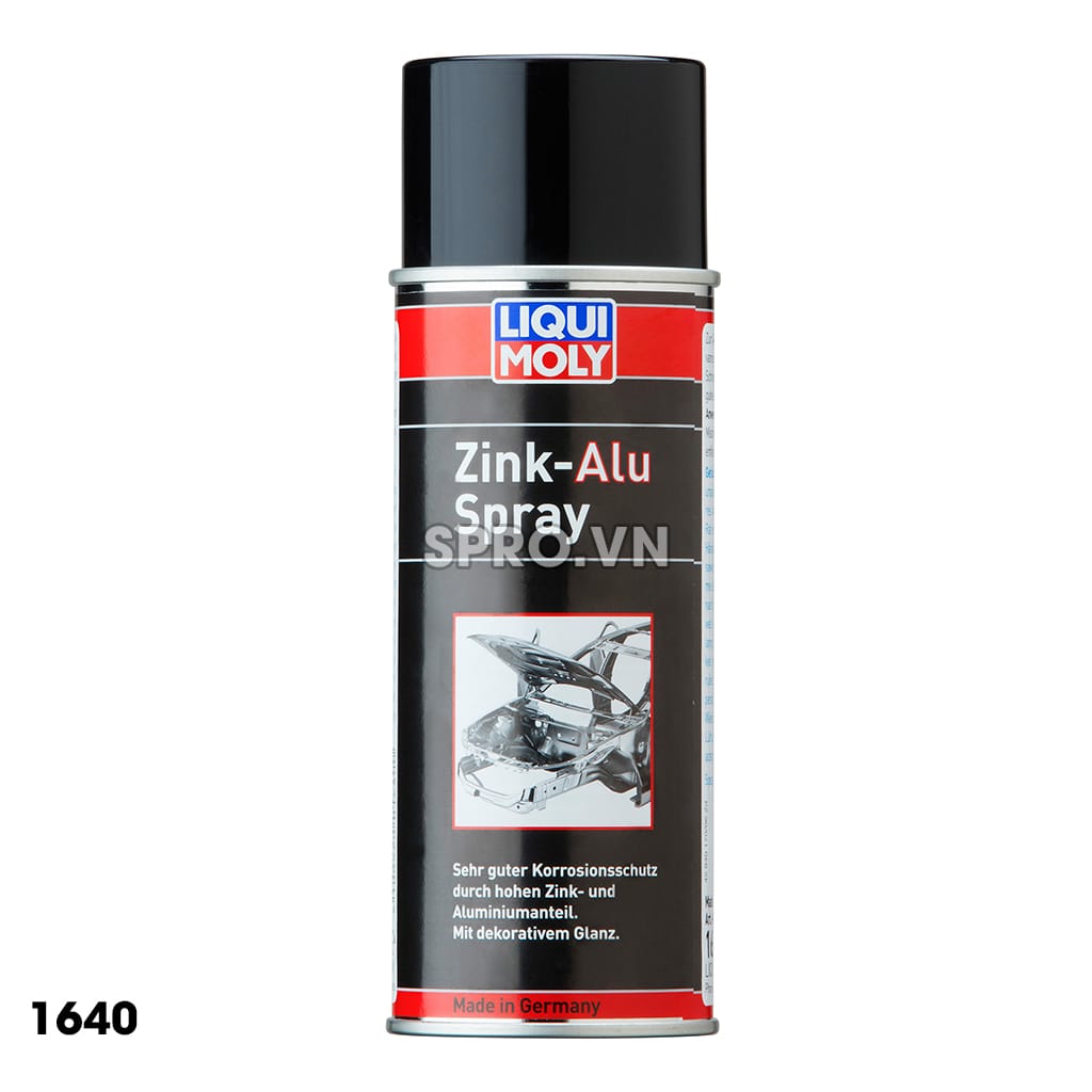 Hóa Chất Mạ Kẽm Lạnh Chống Rỉ Màu Sáng Liqui Moly 1640 400ml 4 Hóa chết mạ kẽm lạnh chống rỉ