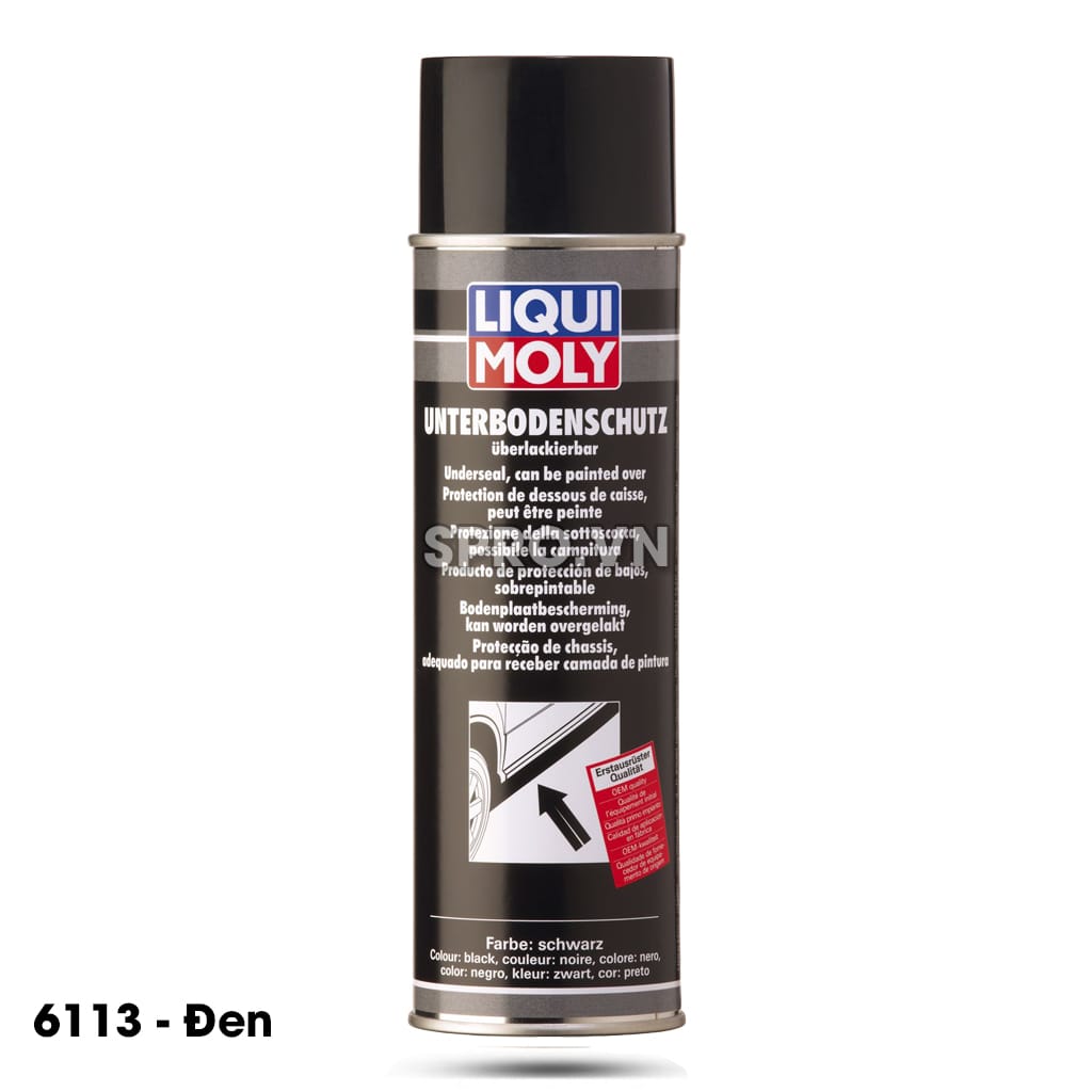 Hóa chất phủ gầm đen LIQUI-MOLY 6113 500ml 1 hóa chất phủ gầm đen chai xịt