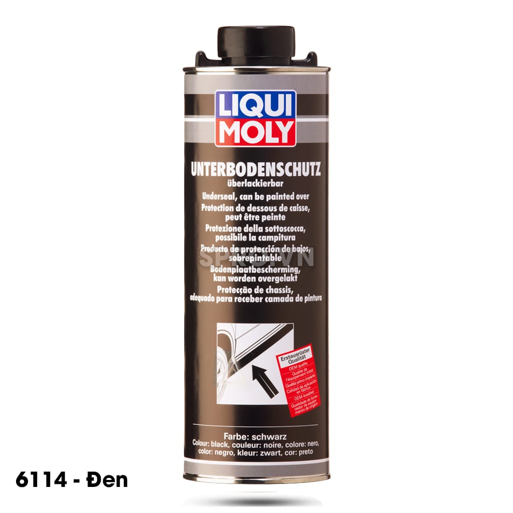 Hóa chất phủ gầm đen LIQUI-MOLY 6114 1000ml 1 hoa chat phu gam oto den liqui moly 6114 1000ml