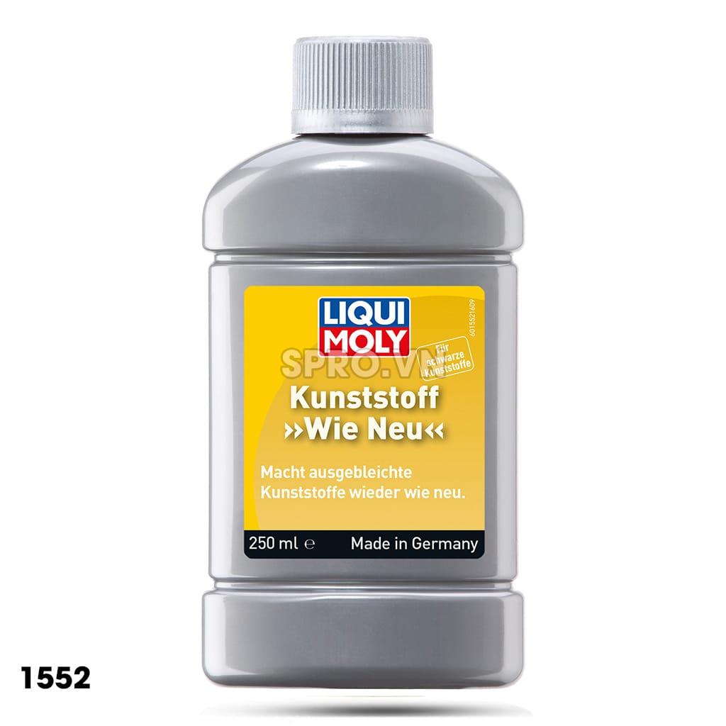 hoa chat phuc hoi lam moi nhua ngoai that xe liqui moly 1552 250ml spro