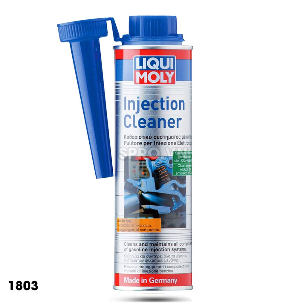 Hóa chất súc béc xăng LIQUI-MOLY Injection Cleaner 1803 300ml 7 hóa chất súc béc xăng