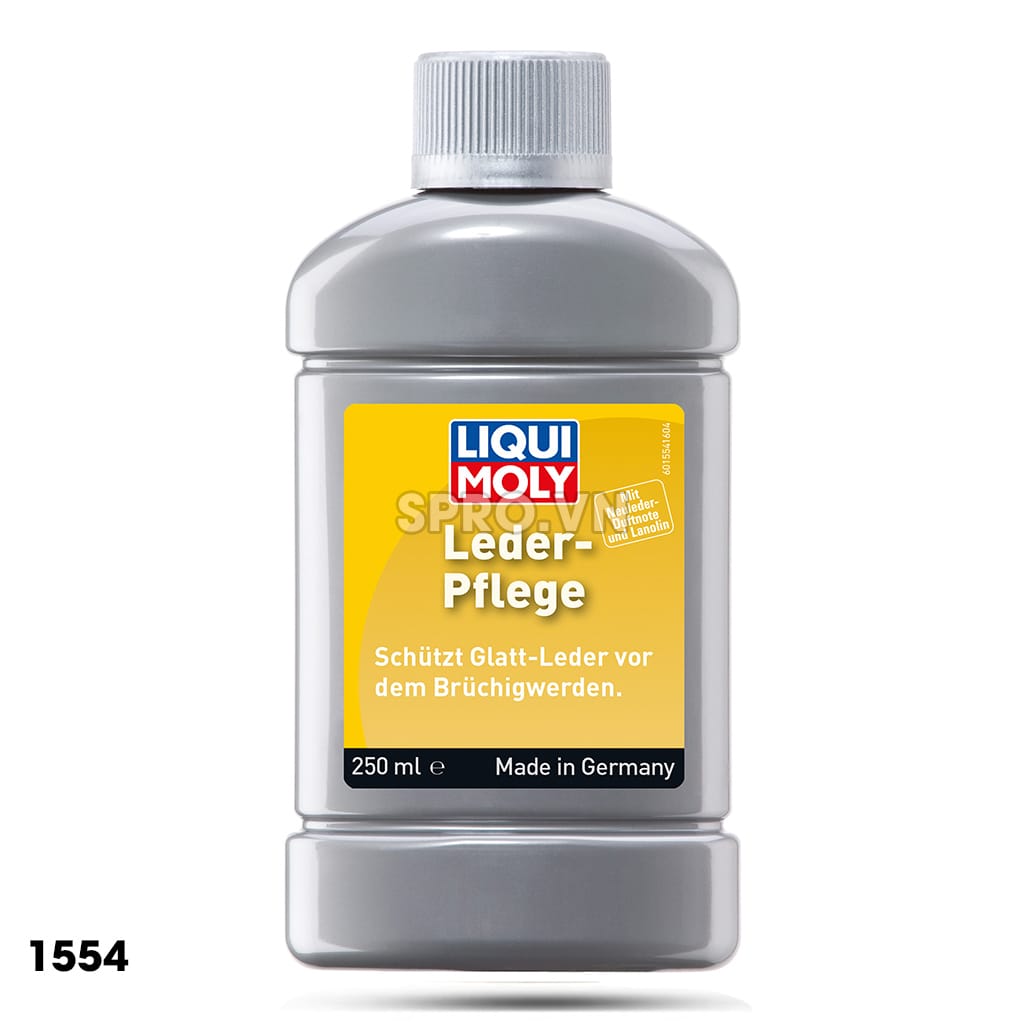 Hóa chất vệ sinh ghế da LIQUI-MOLY 1554 250ml 7 hoa chat ve sinh ghe da liqui moly 1554 250ml spro