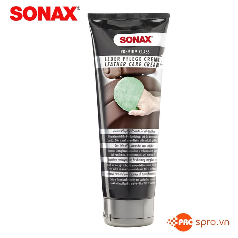 Hóa chất bảo dưỡng da SONAX 282141 250ml 1 kem bao ve da 282141