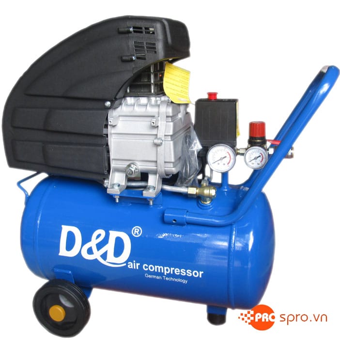Máy nén khí Mini 2 HP D & D RAC1524A - Dung tích 24L 1 máy bơm hơi mini d-d