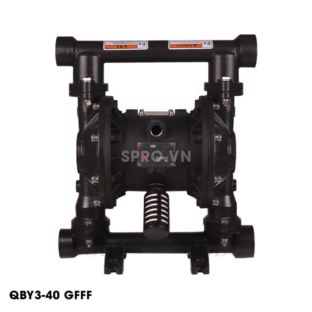 Bơm Màng Khí Nén GODO QBY3-40GFFF 1-1/2 inch 7 Bơm Màng Khí Nén GODO QBY3-40GFFF 1-1/2 inch