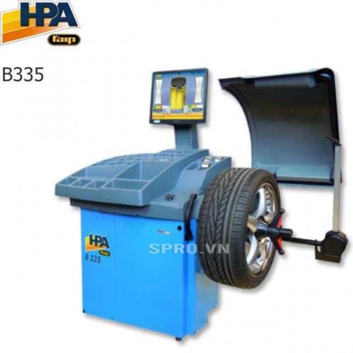 Máy cân bằng lốp ô tô du lịch HPA B335 - Màn hình LCD 1 máy cân bằng lốp b335