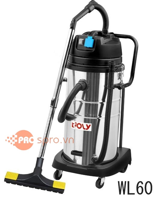 Máy hút bụi nước ô tô - công nghiệp ROLY WL-60 1 may hut bui cong nghiep roly wl 60