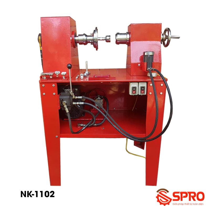 Máy nắn mâm xe máy - sửa mâm vành đúc NK-1102 1 máy nắn măm xe máy
