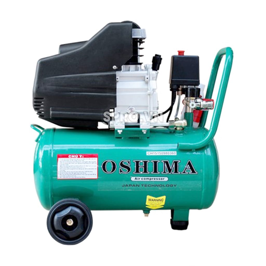 Máy nén khí Mini 2 HP OSHIMA OSH24-Dung tích 24L 1 máy nén khí mini 2hp oshima