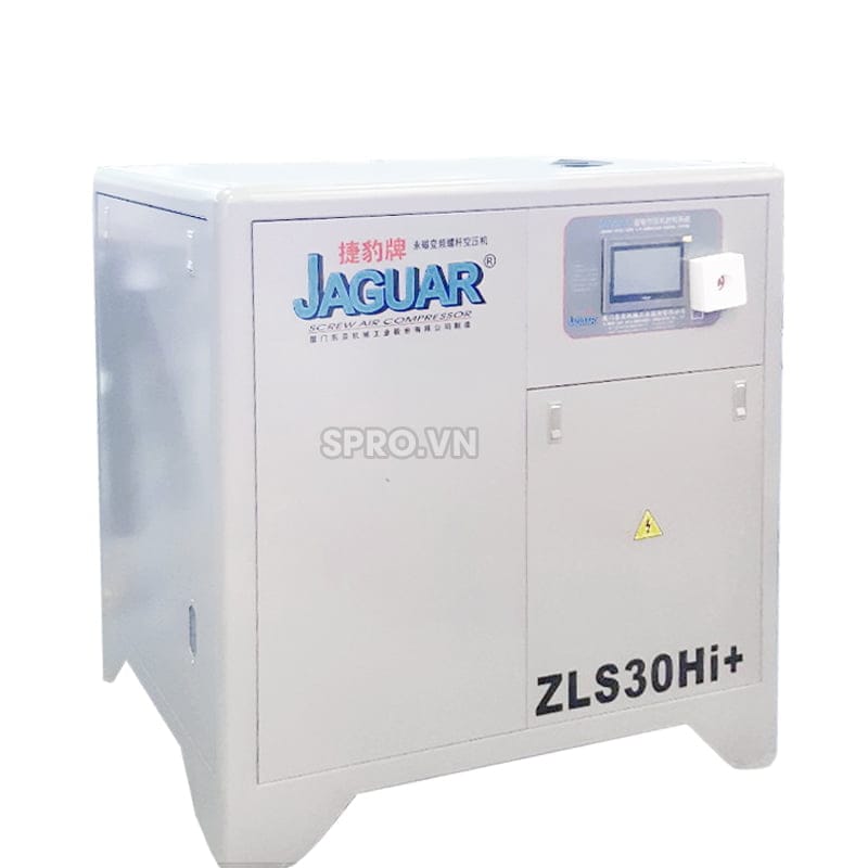 Máy nén khí trục vít biến tần Jaguar ZLS30Hi+ 22kw (30Hp) 10 máy nén khí trục vít biến tần jaguar