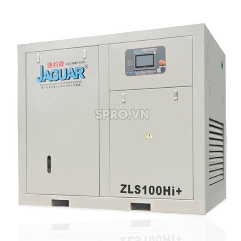Máy nén khí trục vít biến tần Jaguar ZLS100Hi+ 75kw (100Hp) 7 máy nén khí trục vít jaguar