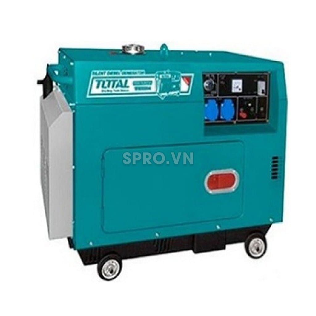 Máy phát điện chạy dầu diezen Total 5kw TP250001 1 máy phát điện chạy dầu