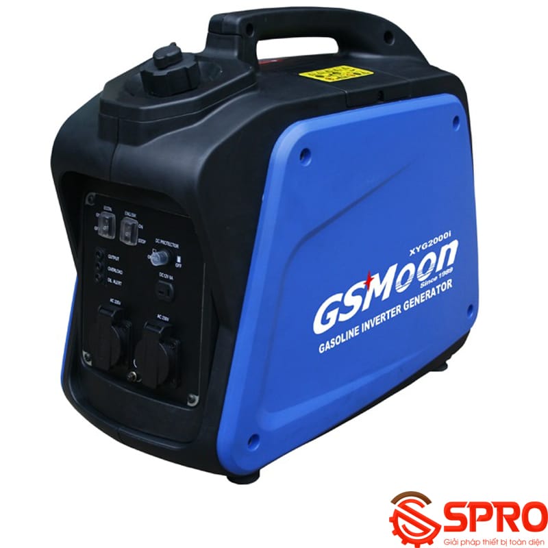 Máy phát điện gia đình chạy xăng GSMOON XYG2000i 1 may phat dien dan dung chay xang gsmoon