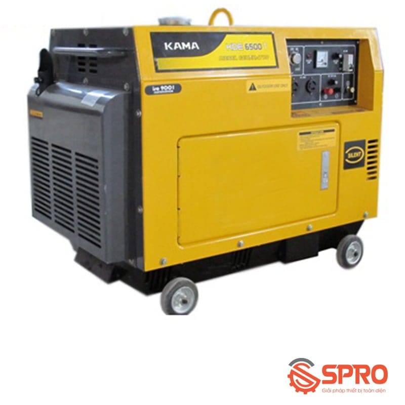 Máy phát điện gia đình chạy dầu KAMA 5KVA KDE6500T 1 máy phát điện chạy dầu