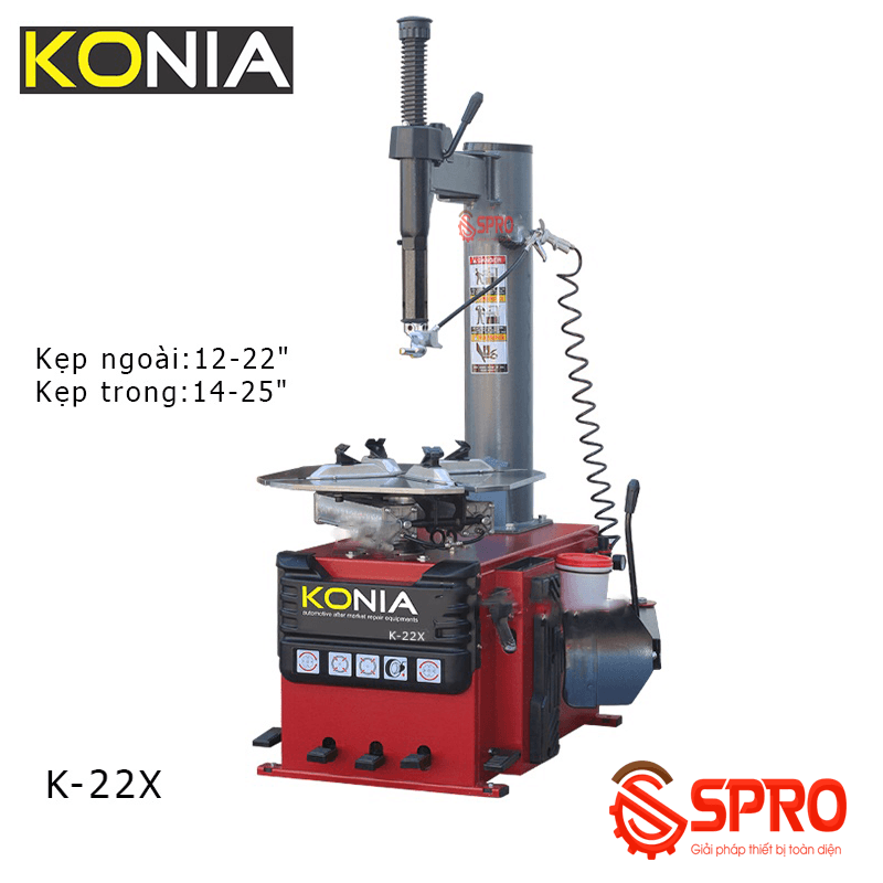 Máy tháo lốp xe con, xe tải nhỏ Konia K-22X 4 máy tháo vỏ konia