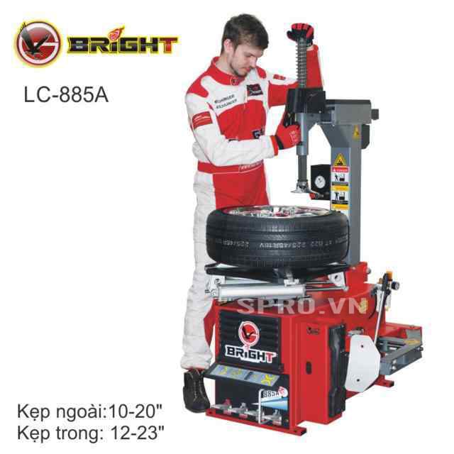Máy ra vào lốp ô tô, xe hơi, xe tải nhỏ Bright LC-885A 1 máy ra vào lốp