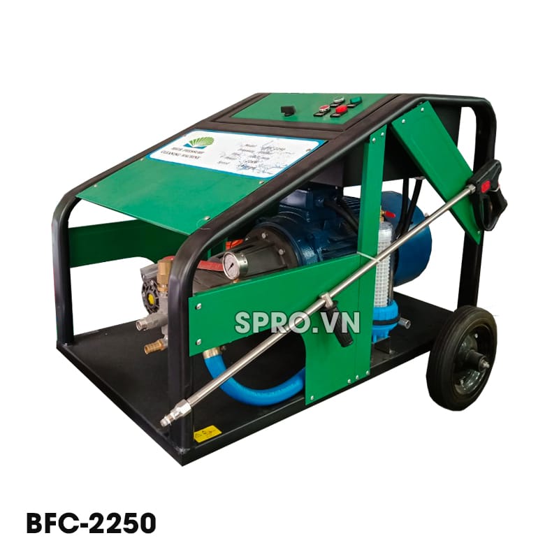 Máy rửa xe siêu cao áp Botu BFC-2250 - Công suất 22Kw - 500Bar 16 máy rửa xe siêu cao áp botu