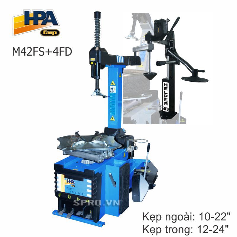 máy tháo lốp xe con