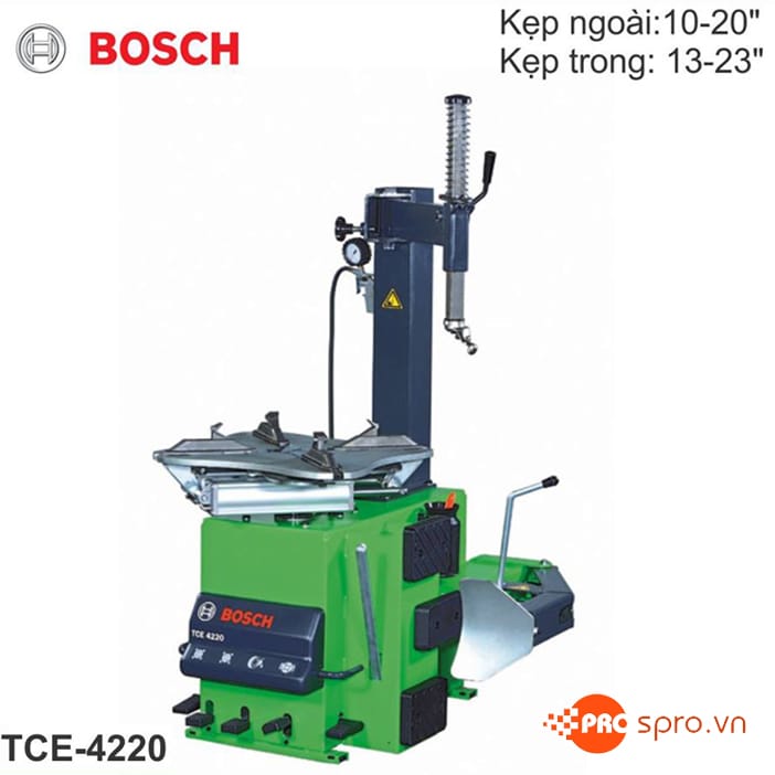 Máy ra vào lốp ô tô, xe du lịch của Đức BOSCH TCE-4220 1 máy tháo vỏ ô tô