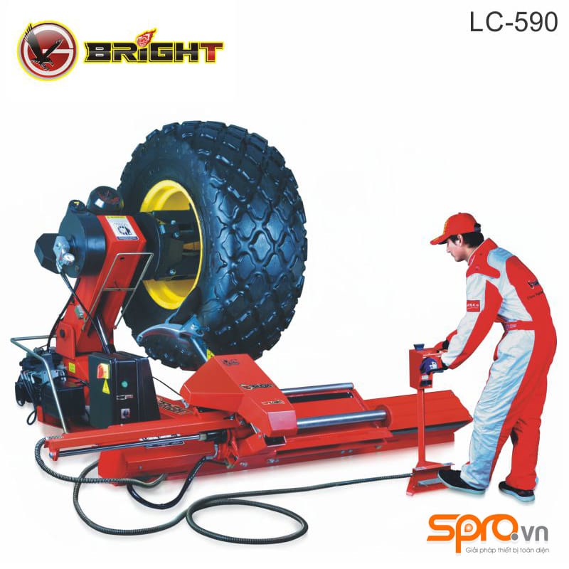máy tháo vỏ xe tải