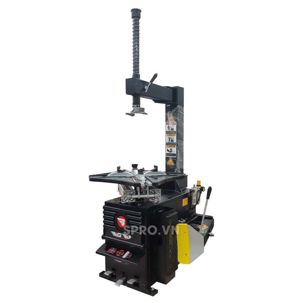 Máy tháo mở vỏ xe tay ga, ô tô Hàn Quốc Big Bin BP810 10 Máy tháo vỏ xe tay ga big bin BP810