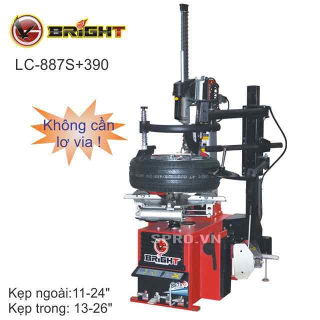 Máy tháo vỏ xe hơi Bright LC-887S+390 1 máy tháo vỏ lc887s-390