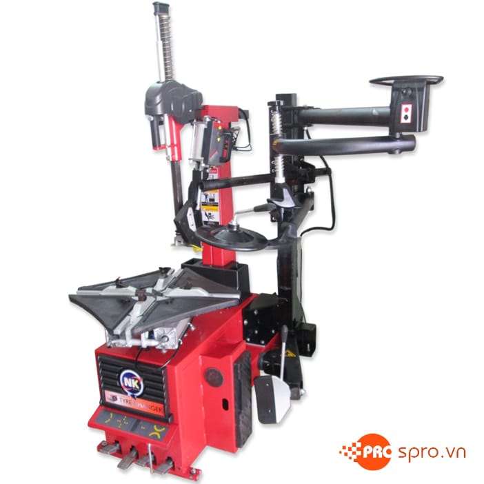 Máy tháo vỏ xe ô tô NK887NVS+390 - Kiểu bán tự động 1 máy tháo vỏ bán tự động
