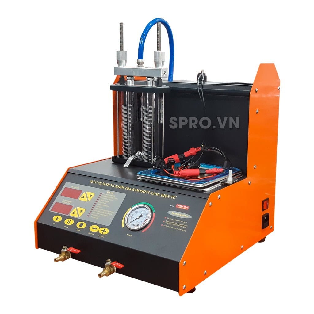 Máy vệ sinh và kiểm tra kim phun xăng điện tử Mitachi CT68 16 máy vệ sinh và kiểm tra kim phun xăng điện tử