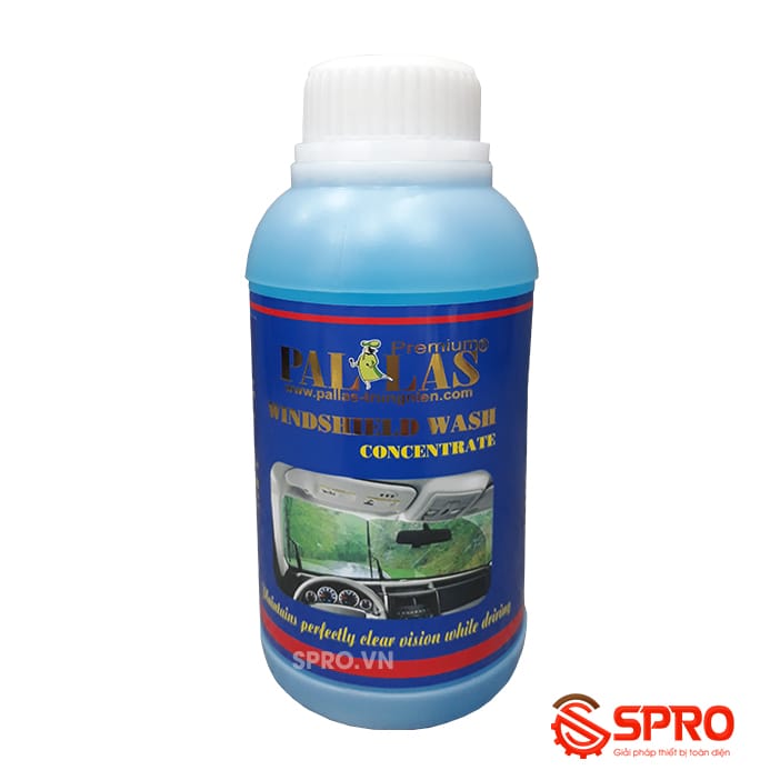 Nước rửa kính chắn gió ô tô Pallas - Dung tích 500ml 1 nước lau kính pallas