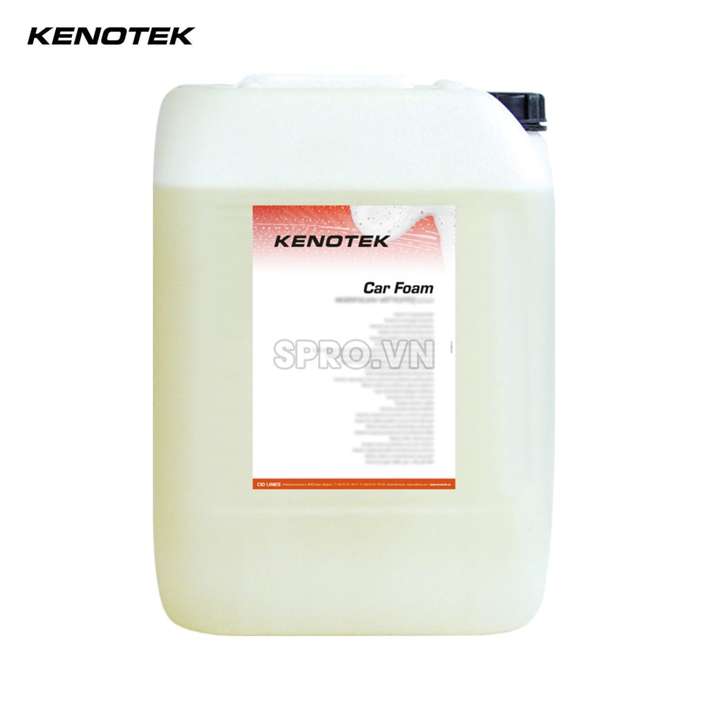nước rửa xe bọt tuyết kenotek