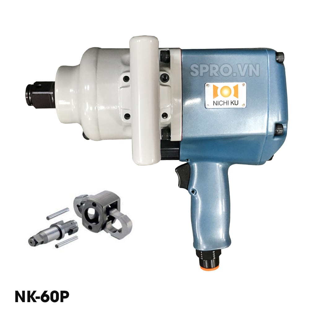 Súng xiết bu lông 1 inch chuyên làm nhíp Nichiku NK-60P 13 súng xiết bu lông 1 inch chuyên làm nhíp nichiku nk60p
