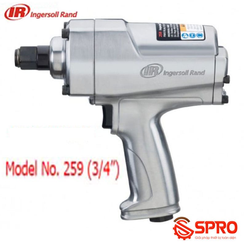 Súng bắn ốc, súng xiết bu lông Ingersoll 3/4" - 259 1 Súng xiết bu lông 259 là dòng súng xiết ốc khí nén