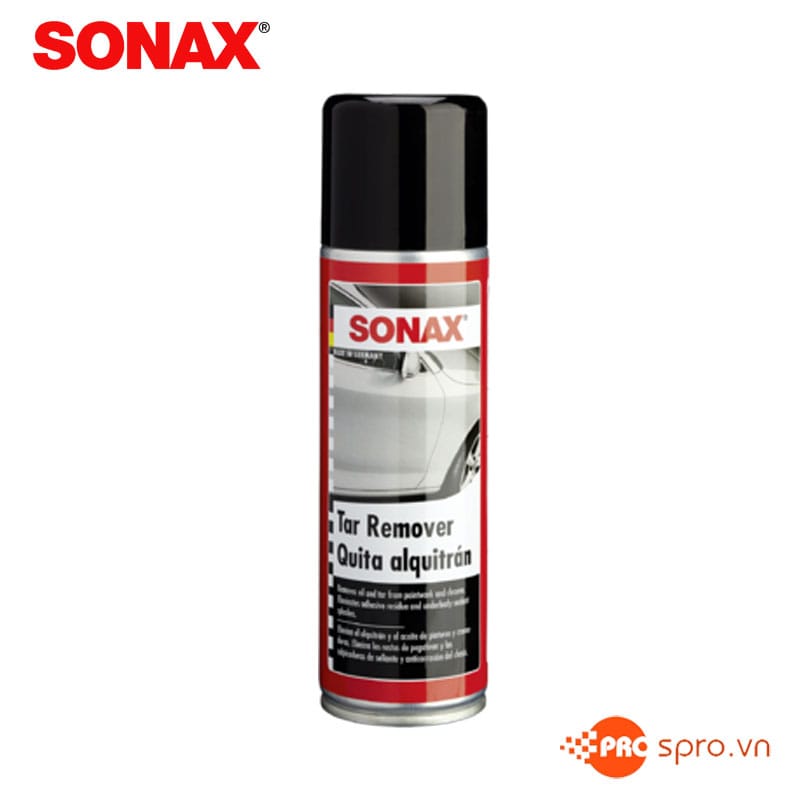 Hóa chất tẩy nhựa đường SONAX Tar Remover 334200 300ml 1 tay nhua duong 334200