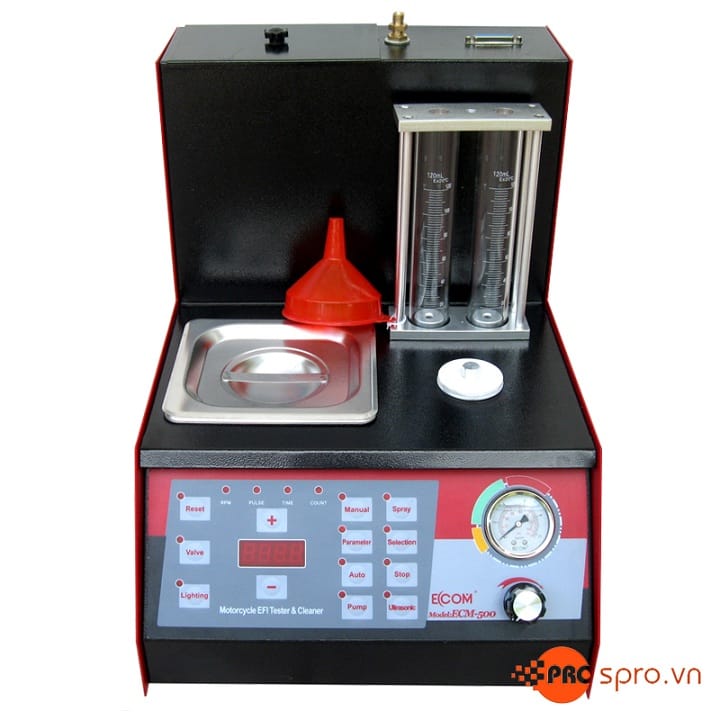 thiet bi lam sach kim phun ECM 500