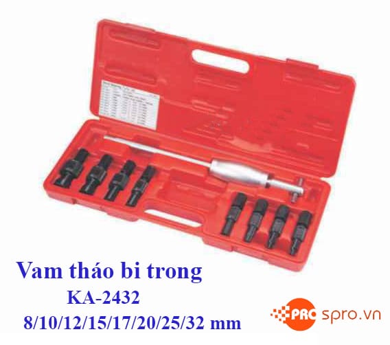 Vam tháo bi trong KA-2432 1 vam thao bi trong KA 2432