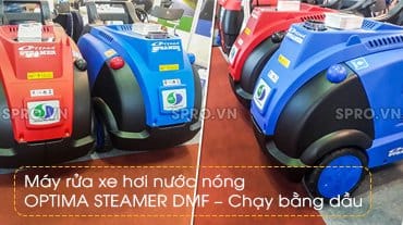 Máy rửa xe hơi nước nóng OPTIMA STEAMER DMF - Chạy bằng dầu