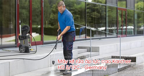 Máy xịt rửa áp lực cao Karcher HD 5/12C - Germany 1 Máy xịt rửa áp lực cao Karcher HD 5/12C - Germany