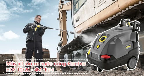 Máy xịt rửa xe nước nóng Karcher HDS 10/20 – 4M *EU-I