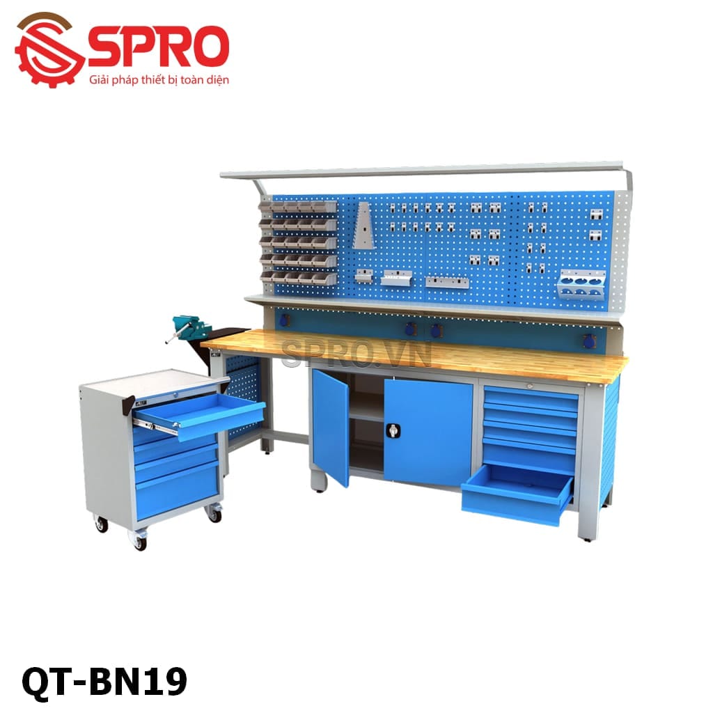 bàn nguội thao tác cơ khí ally qt-bn19