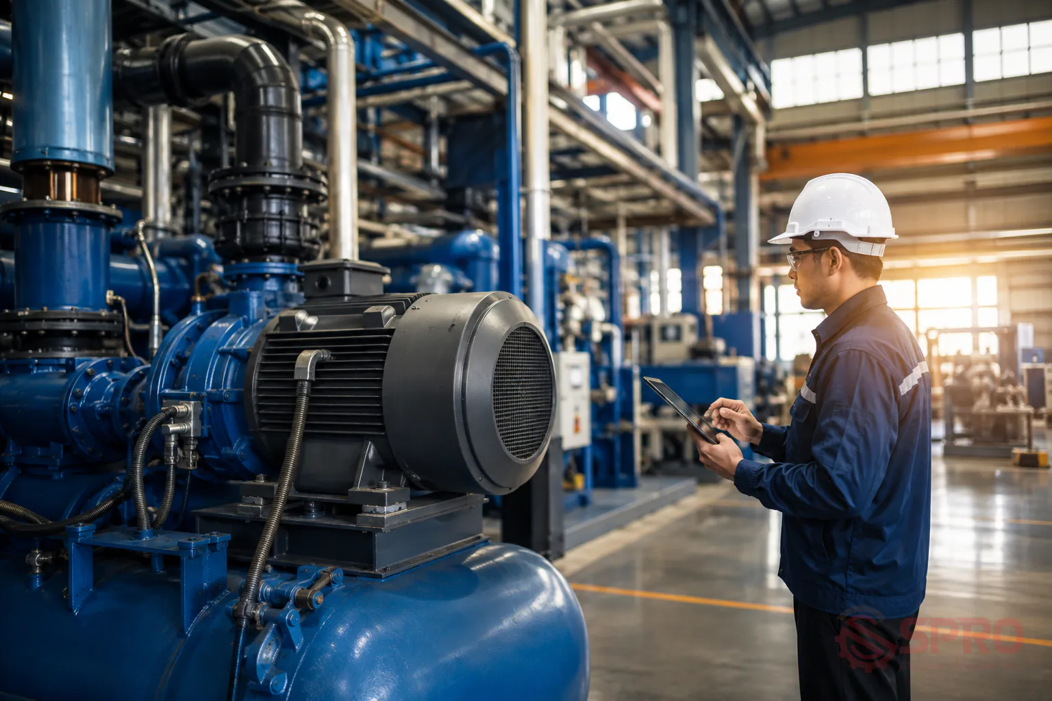 bảo trì dự phòng máy nén khí công - Bảo trì dự phòng máy nén khí công nghiệp: Quy trình chuẩn và tối ưu chi phí