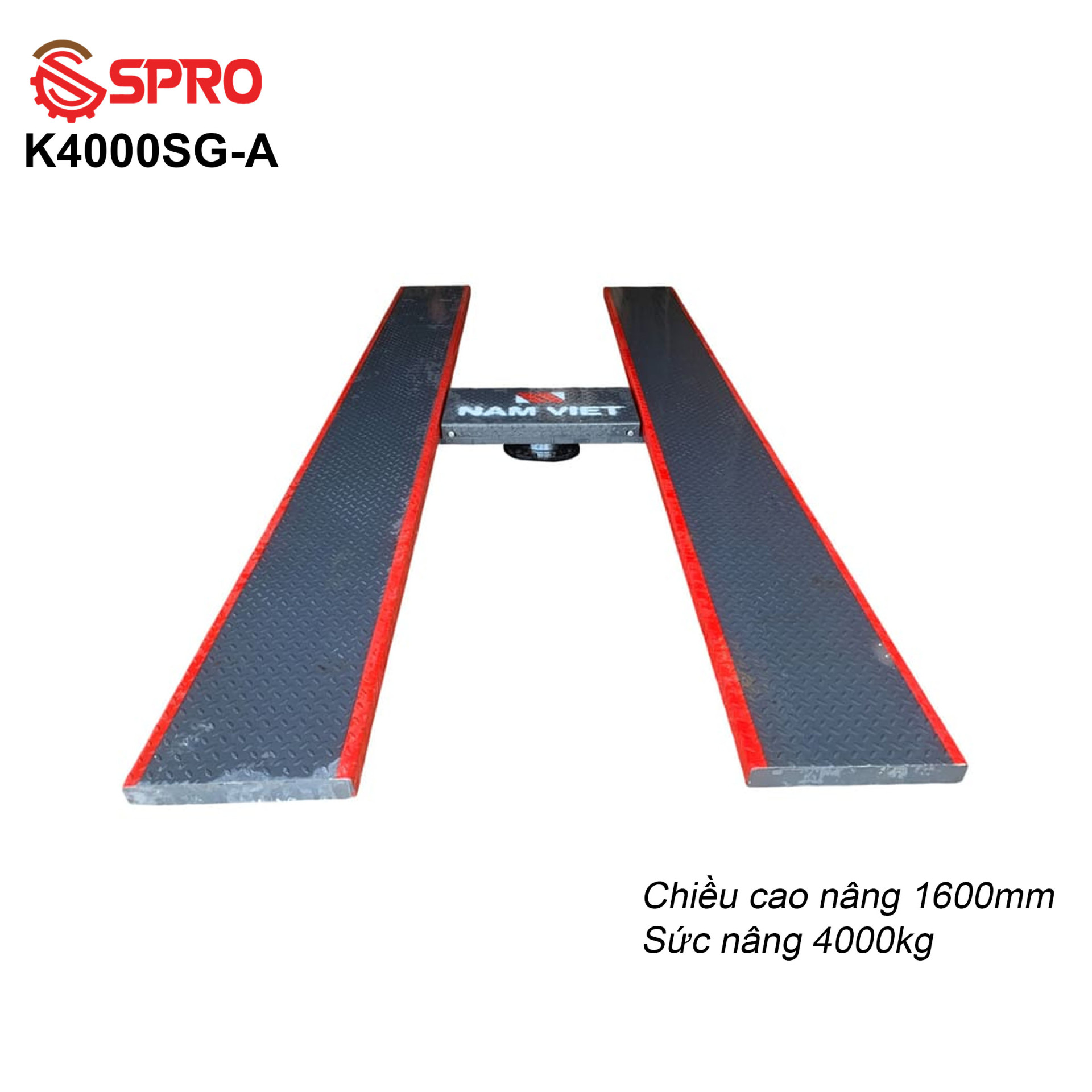 cầu nâng 1 trụ âm nền chữ H K4000SG-A