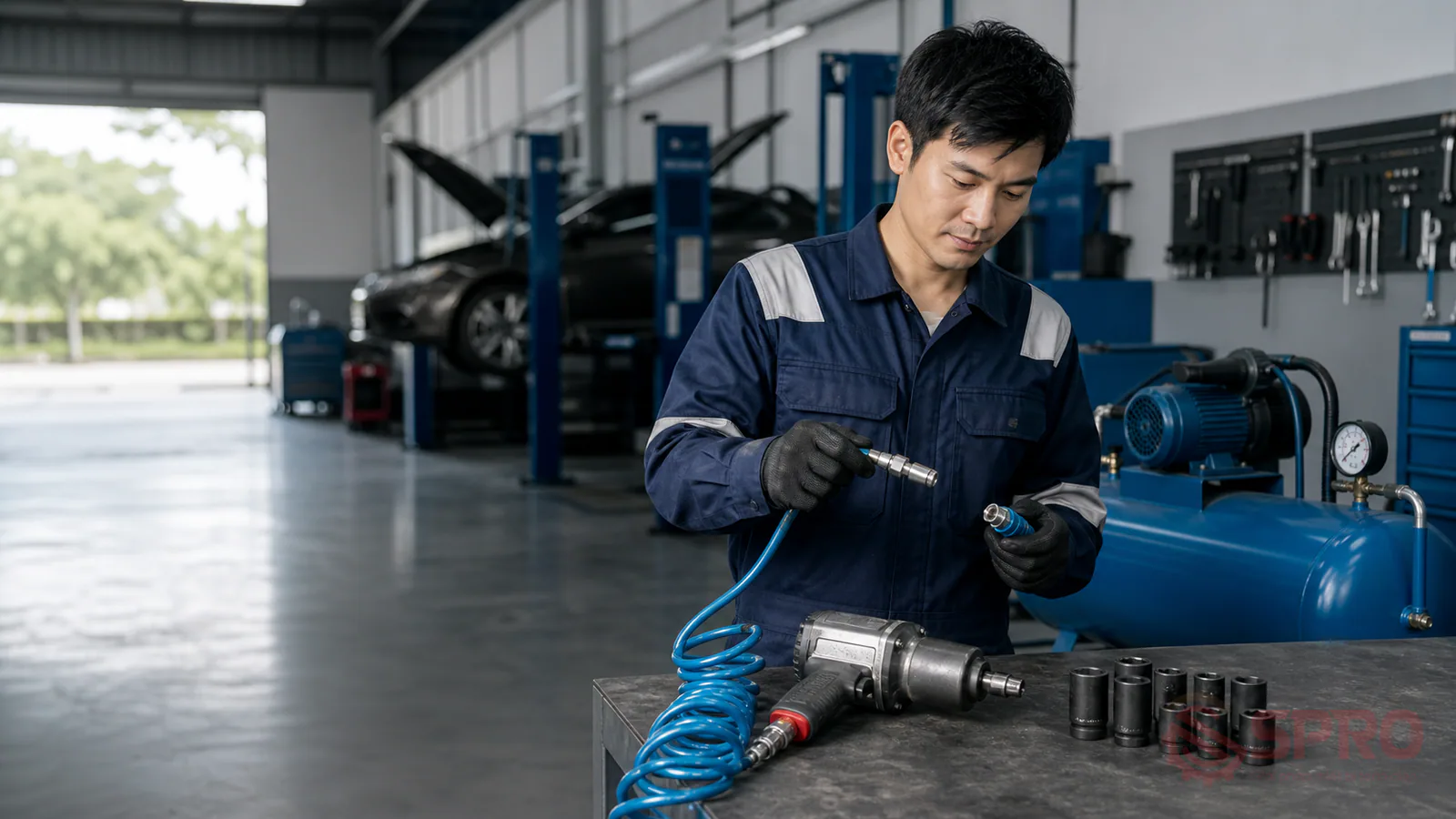 chọn súng siết bu lông khí nén garage - Chọn súng siết bu lông khí nén garage ô tô: Hướng dẫn chuẩn 2026
