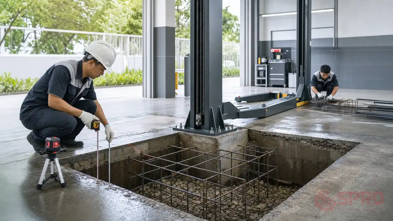 lắp đặt cầu nâng 1 trụ rửa xe - Lắp Đặt Cầu Nâng 1 Trụ Rửa Xe Đúng Kỹ Thuật Và An Toàn