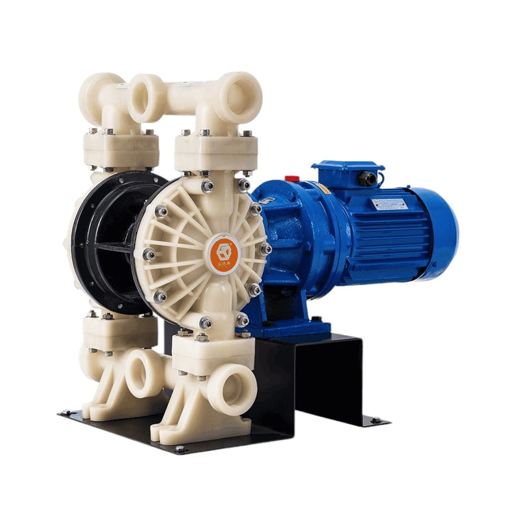 Máy bơm màng điện GODO DBY3-50 Teflon (Nhựa PVDF), 162 Lpm