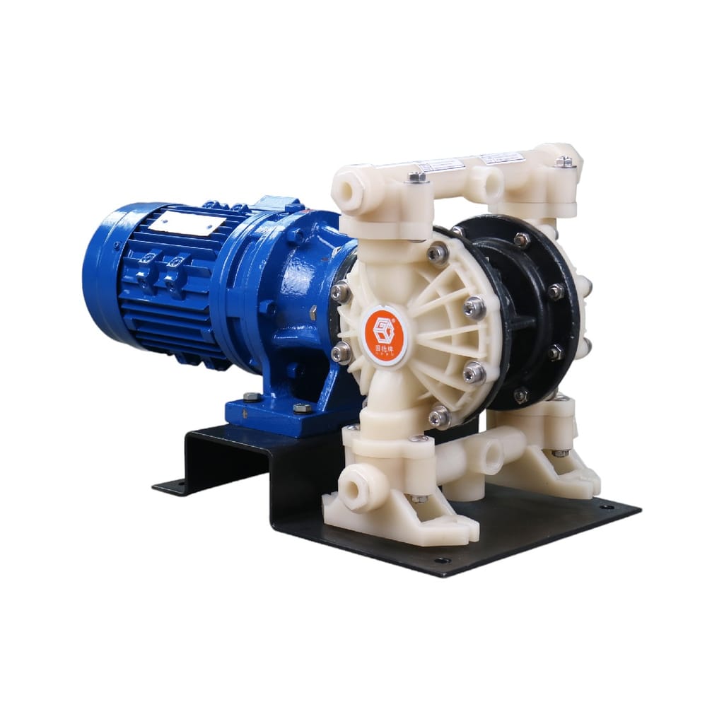 Máy bơm màng điện GODO DBY3S-25 Teflon (Nhựa PVDF), 12.8 Lpm