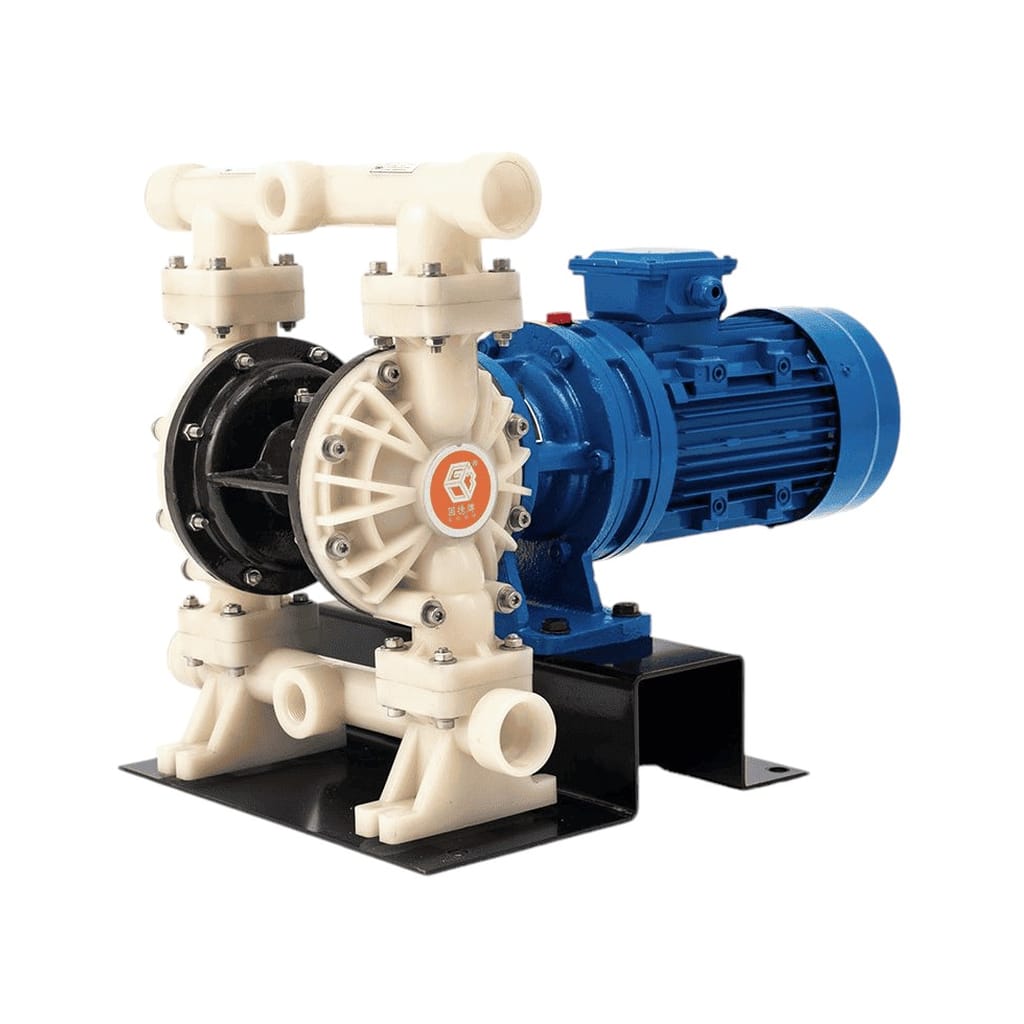 Máy bơm màng điện GODO DBY3S-32 Teflon (Nhựa PVDF), 48 Lpm