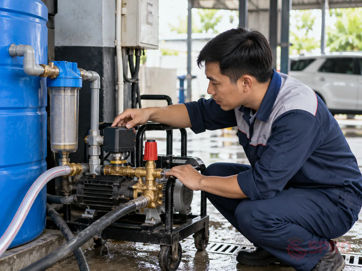 máy rửa xe cao áp tự ngắt hay - 6. Lời khuyên từ chuyên gia kỹ thuật SPRO (hình minh họa)